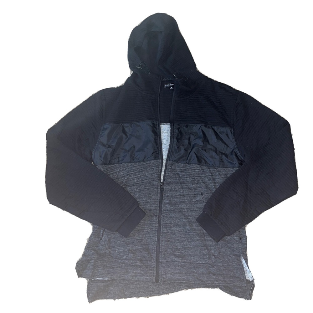NEW Men s Black/Grey OCEAN CURRENT Ribbed‎ Jacket Size Medium